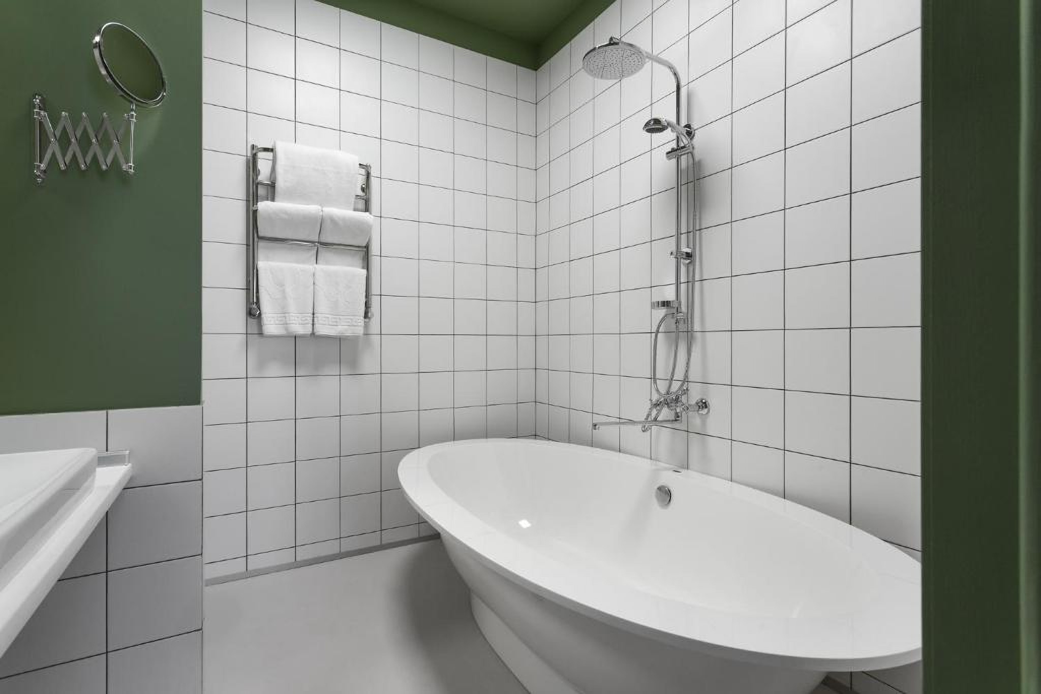Велика ванна кімната в готелі "Bortoli" Одеса Україна